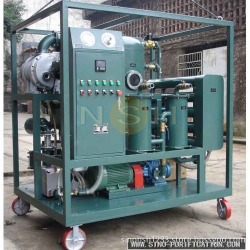 Vacuum Insulating Oil Water Eliminator with Trailer